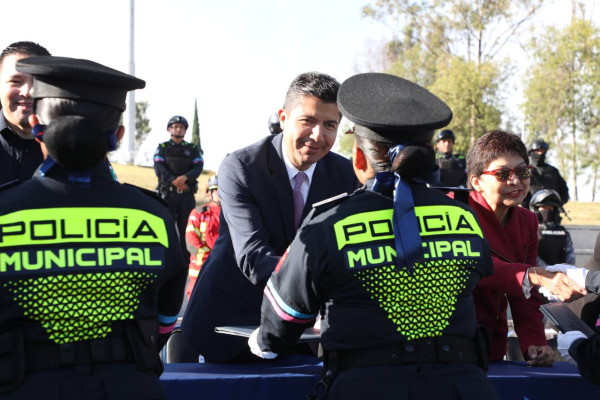 PUEBLA CAPITAL FORTALECE EL CUERPO DE SEGURIDAD CON 61 NUEVOS POLICÍAS