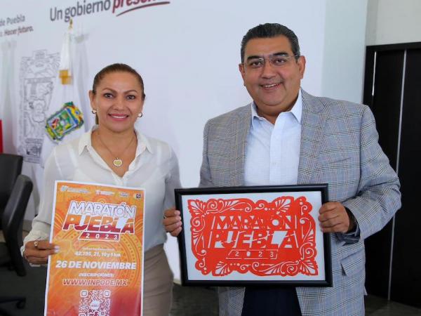 Con “Maratón Puebla 2023”, gobierno presente de Sergio Salomón posiciona al estado en materia deportiva