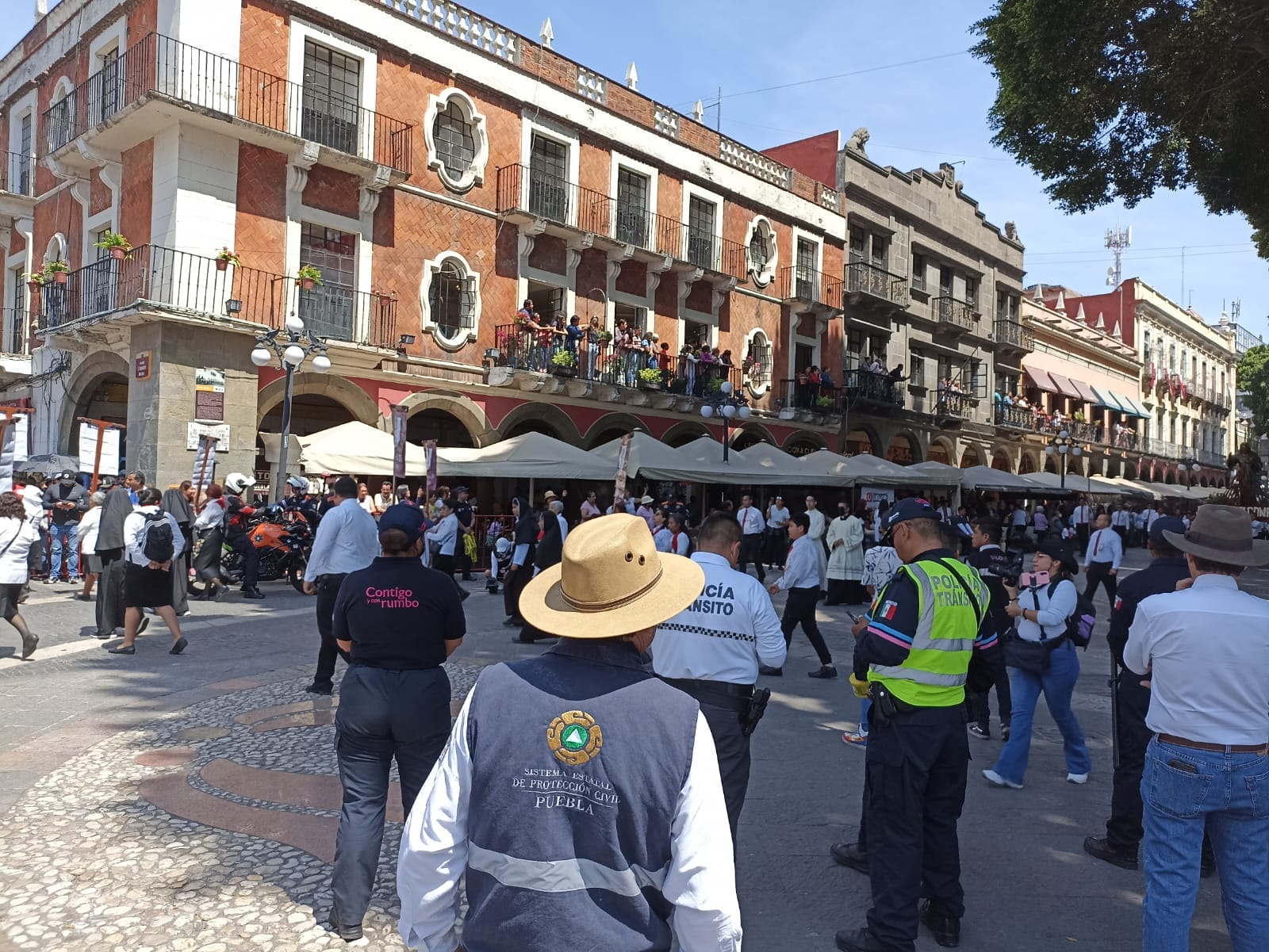 Monitoreo de Viacrucis de Semana Santa