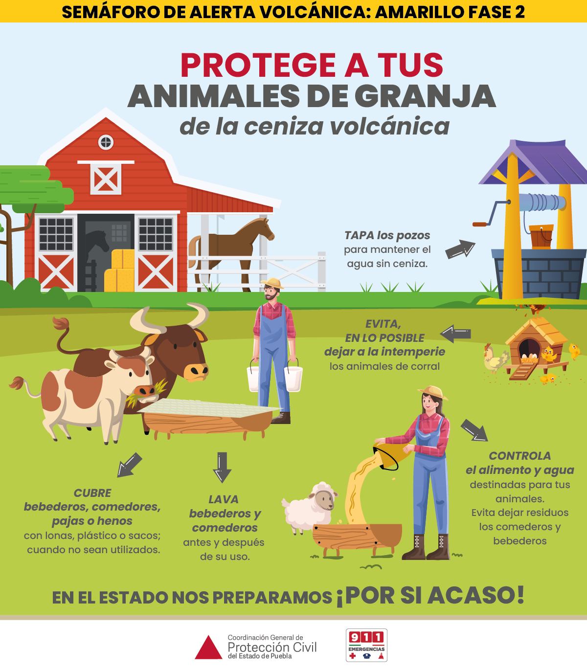 Protege a tus animales de granja