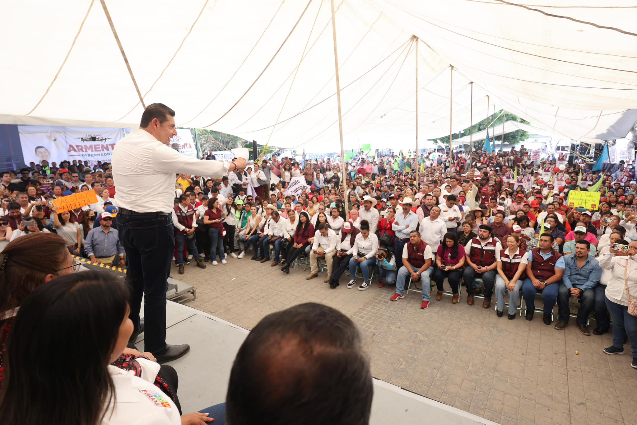 Estas son las propuestas de Alejandro Armenta para mejorar la seguridad en Puebla