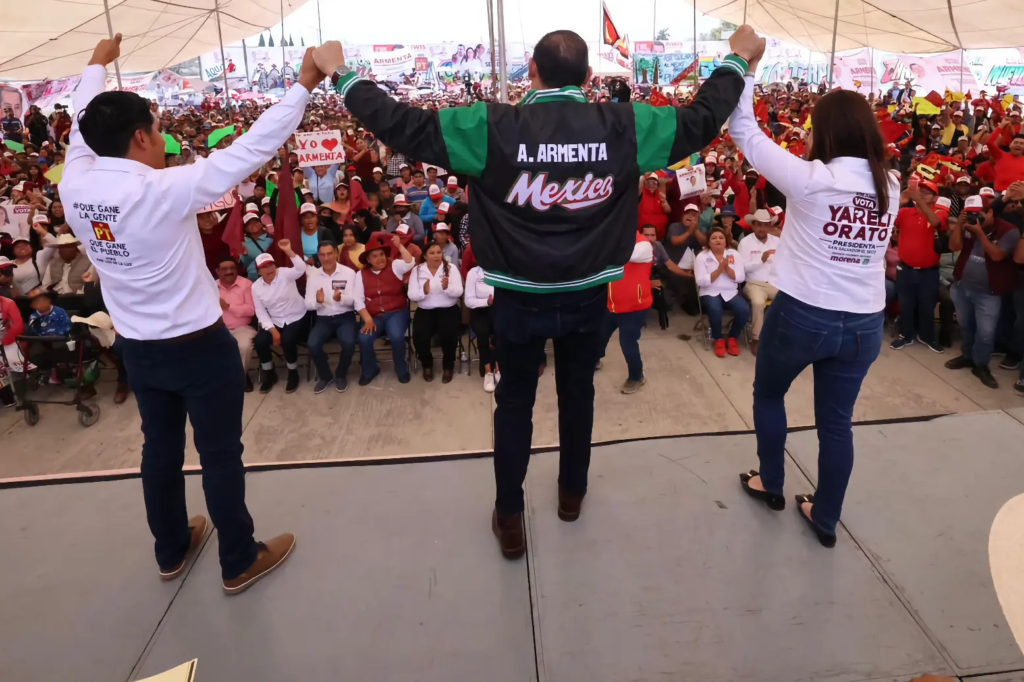 Conectividad carretera y apoyo a productores asegura Armenta en el Seco