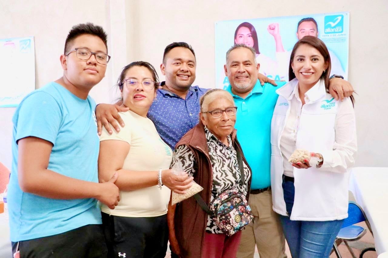 Con el apoyo de la gente Angélica Alvarado Juárez será la próxima diputada local por Huejotzingo