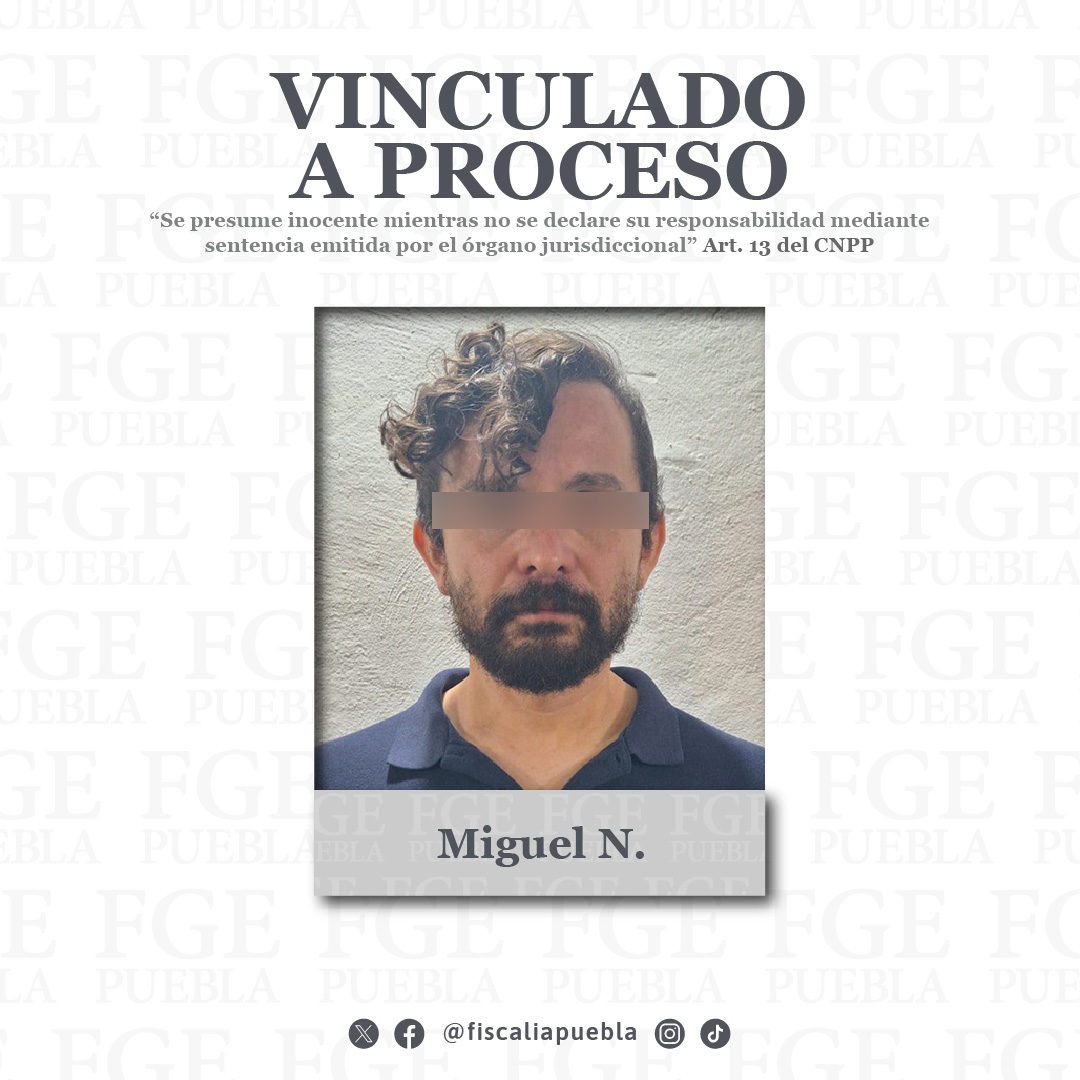 Vinculado a proceso Miguel N. por acoso sexual agravado