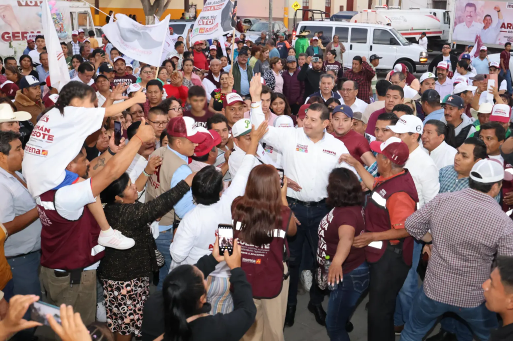 Seguridad, economía y desarrollo tecnológico por amor a Acatzingo refrenda Armenta