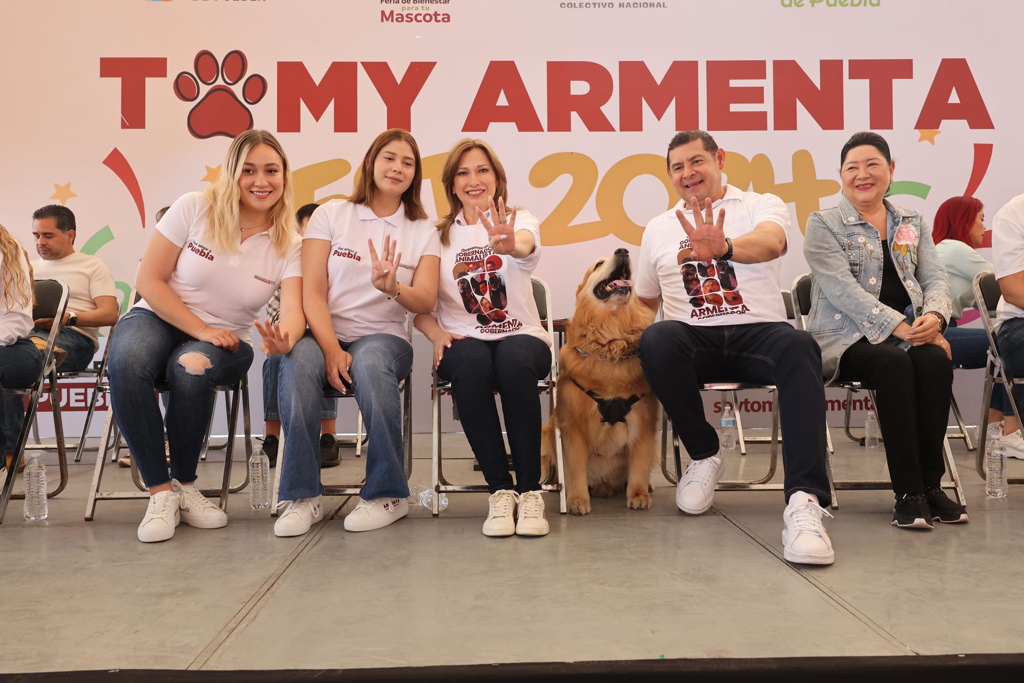 Apoyo comunitario y protección animal será una realidad en Puebla: Alejandro Armenta