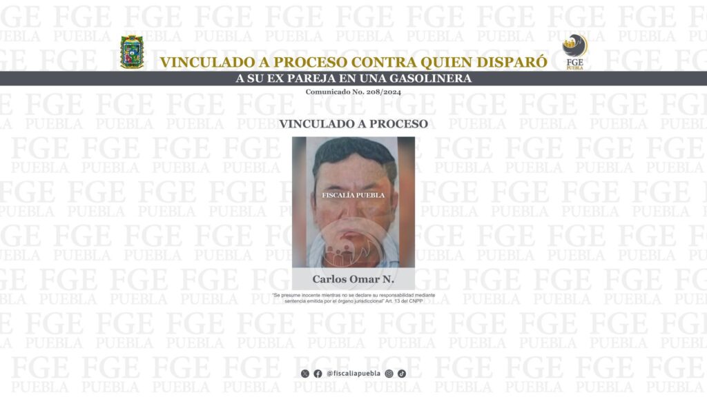 Vinculado a proceso contra quien disparó a su ex pareja en una gasolinera