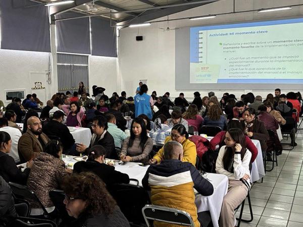 Participan 500 docentes en capacitación de bienestar socioemocional para alumnos: SEP