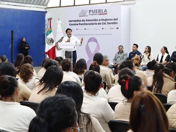 Promueve gobierno de Puebla mejores condiciones en personas privadas de su libertad