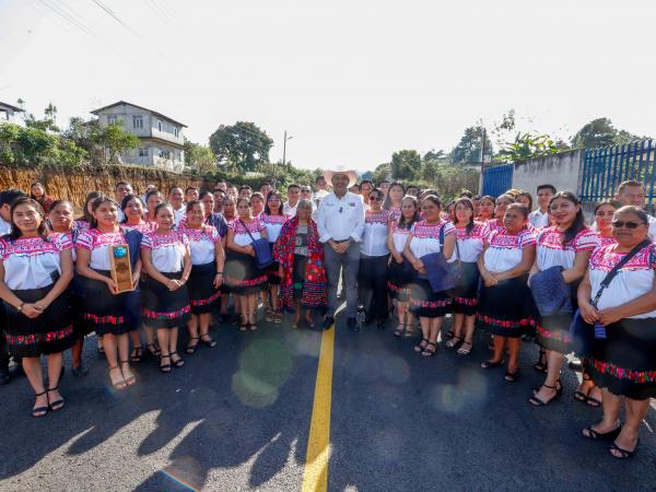 Deja huella gobierno estatal en todos los municipios de puebla: Sergio Salomón