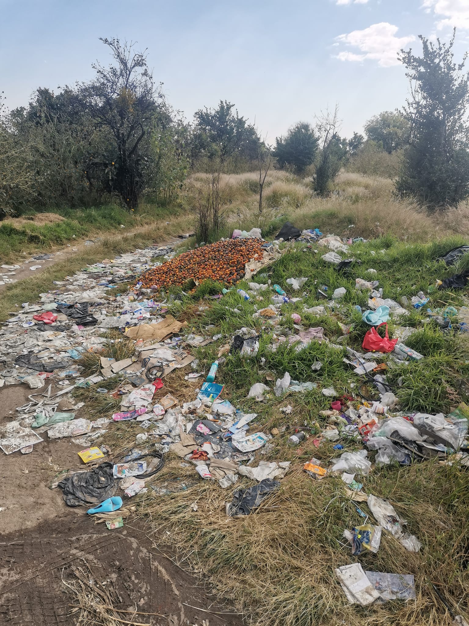 Reporte Ciudadano | Continúa contaminación en caminos rurales de Huejotzingo