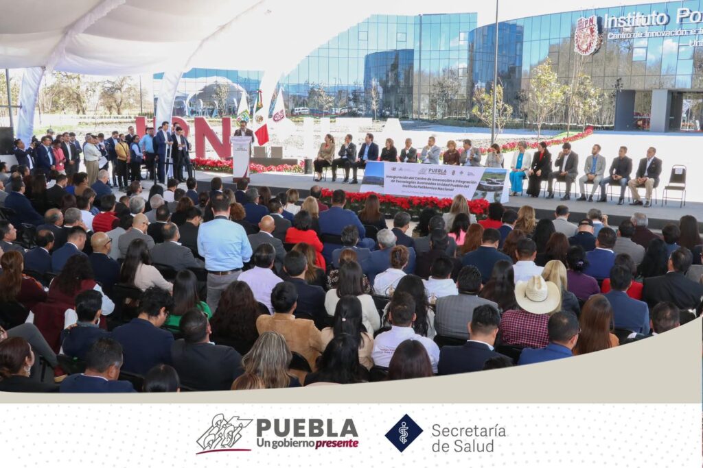 La secretaria de Salud, Araceli Soria Córdoba asistió a la Inauguración de la construcción del Centro de Innovación e Integración de Tecnologías Avanzadas.