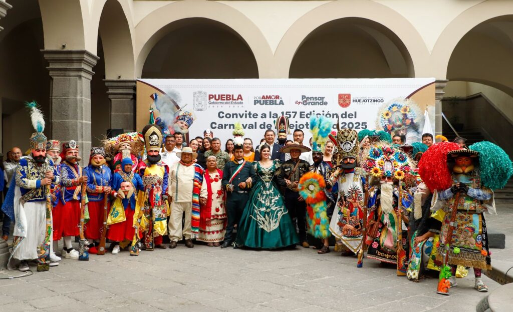 Con el Carnaval de Huejotzingo promovemos la cultura y el arte: Armenta