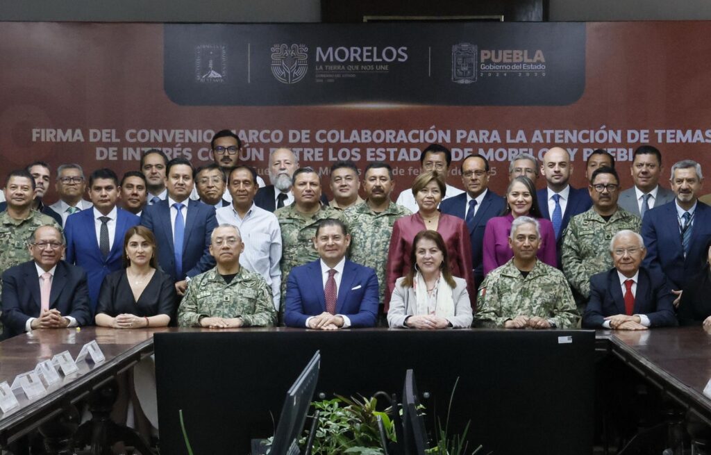 Puebla y Morelos fortalecen la seguridad e impulsan su desarrollo económico