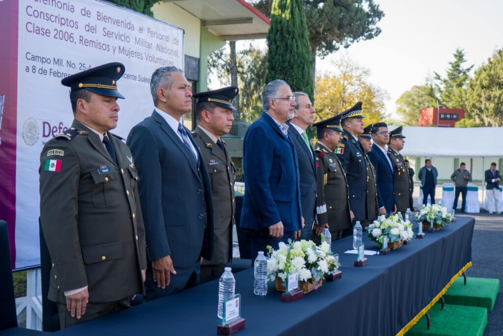 Es un honor asistir a la “Ceremonia de Bienvenida” al Personal de Conscriptos del Servicio Militar Nacional, Clase 2006, Remisos y Mujeres Voluntarias.