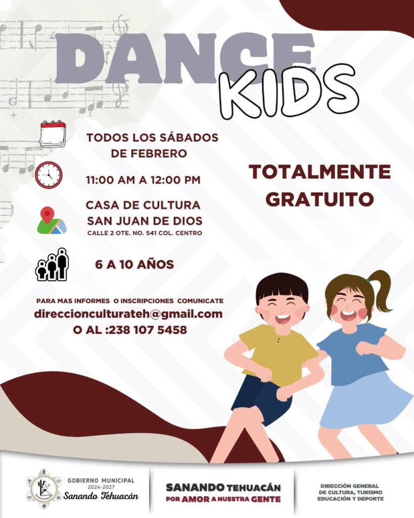 ¡Inscribe a tus pequeños en Dance Kids!