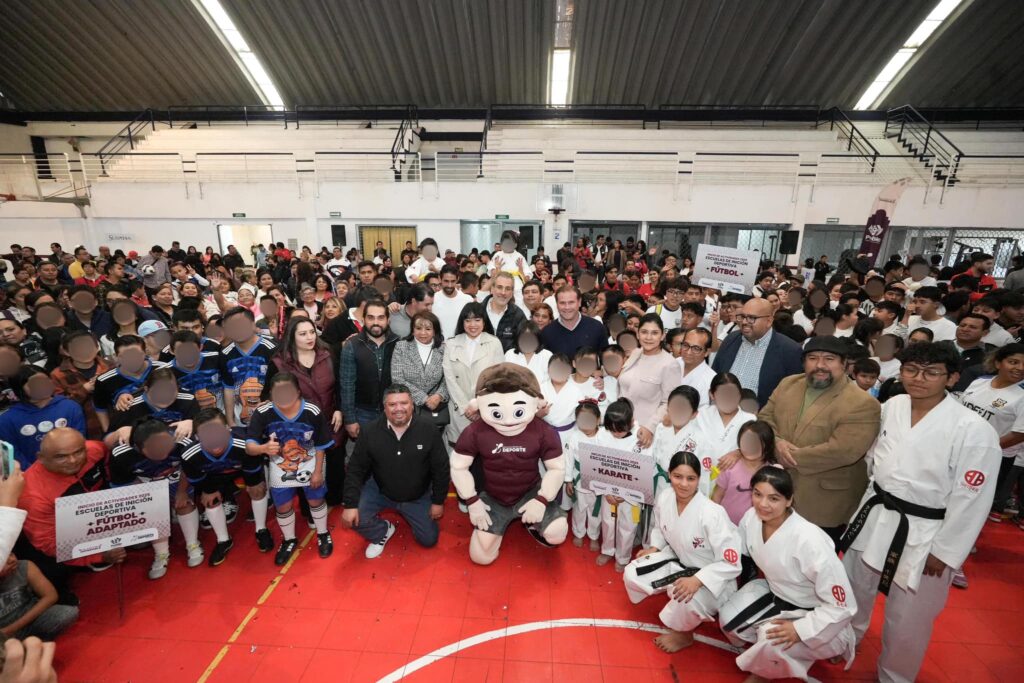 Desde el Polideportivo #Xonaca arrancamos las Actividades 2025 de las Escuelas de Iniciación Deportiva de #LaCapitalImparable.