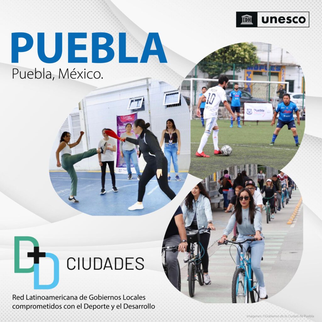 ¡#Puebla se suma a la Red Latinoamericana de ciudades Deporte y Desarrollo en América Latina.