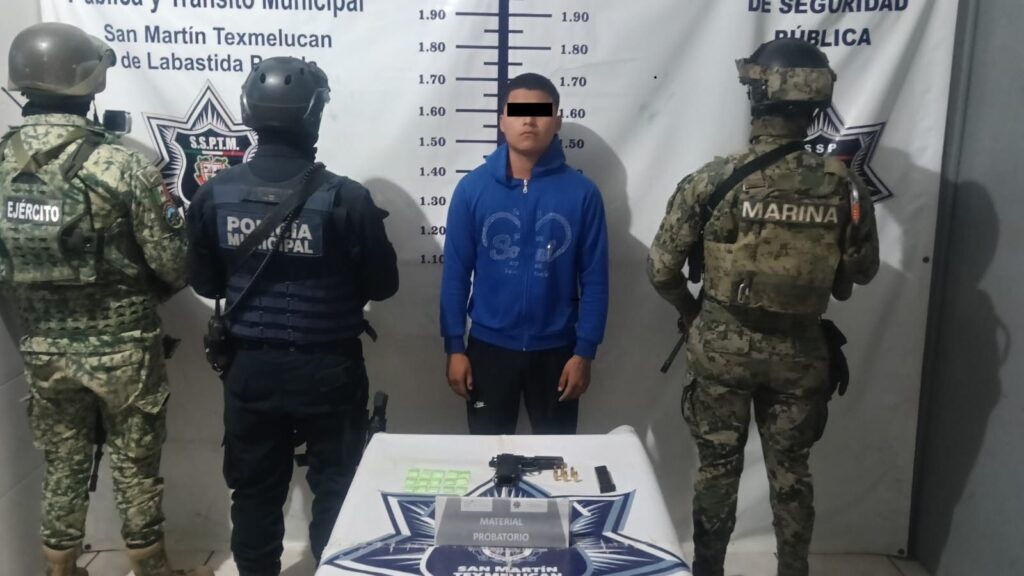 Joczan N., identificado como presunto generador de violencia en San Martín Texmelucan