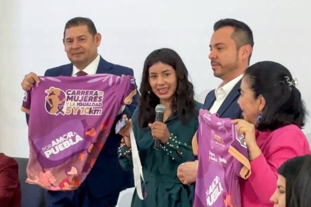 Gobierno de Puebla presenta Carrera por las Mujeres y la Igualdad